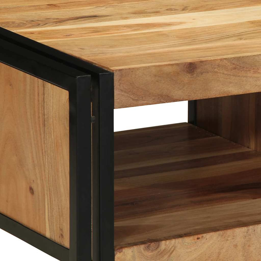 Coffee Table 50x50x38 cm Solid Wood Acacia